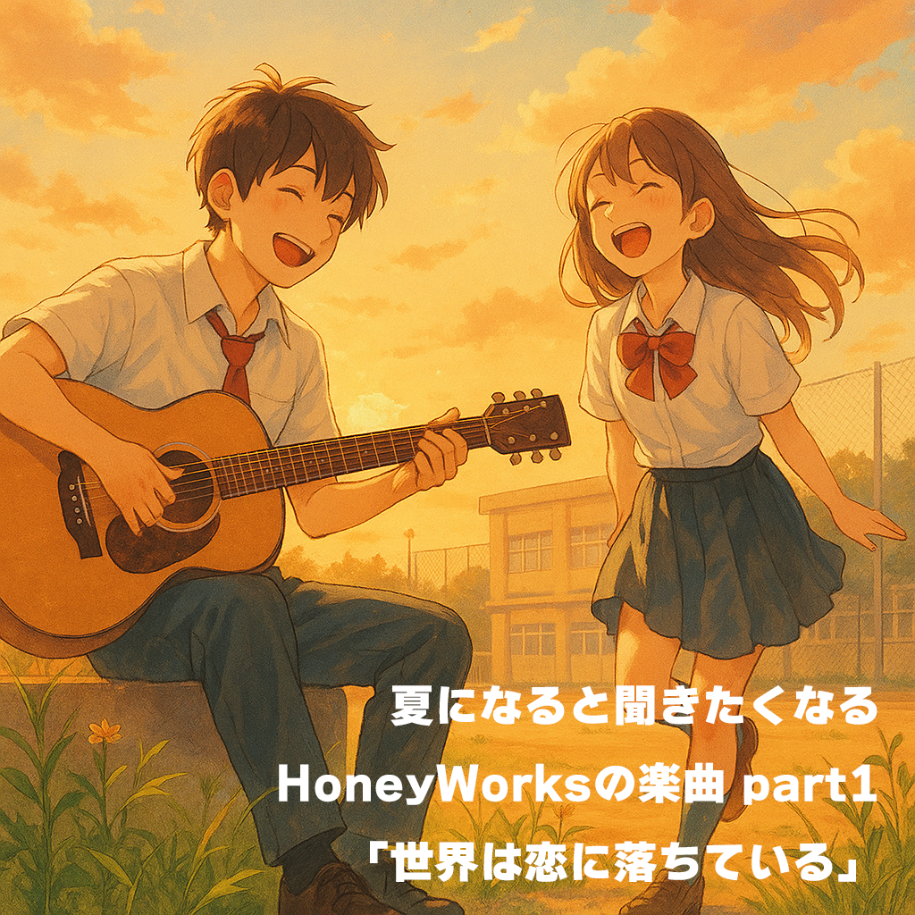 夏になると聞きたくなるHoneyWorksの楽曲 part1「世界は恋に落ちている」