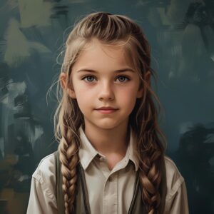 アメリカの女の子
