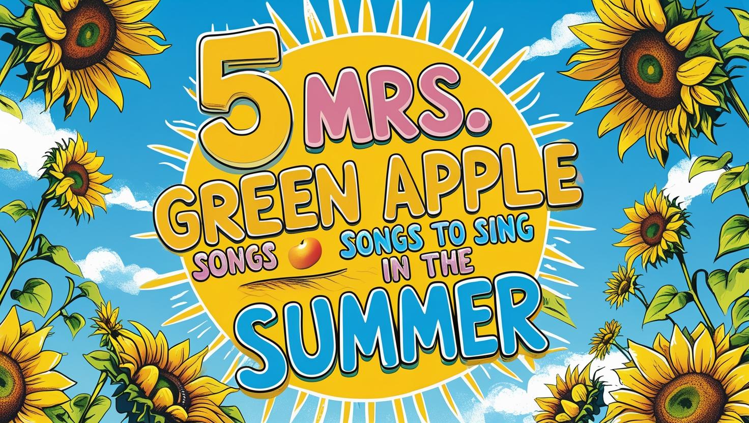 【ナユタス自由が丘校】夏に歌いたくなるMRS.GREEN APPLEの人気曲5選 🎤🌞