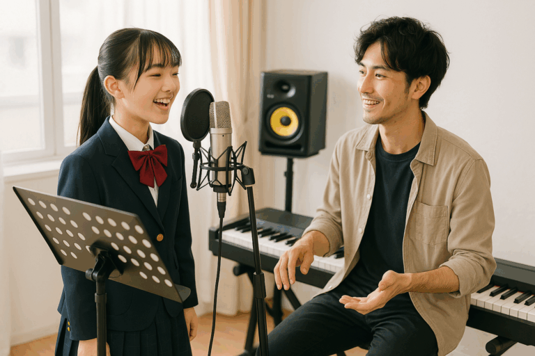 🎤✨声優アイドルを目指す中学生必見！プロのボイストレーナーが教える基礎練習法と夢を叶えるための5つのステップ🌟