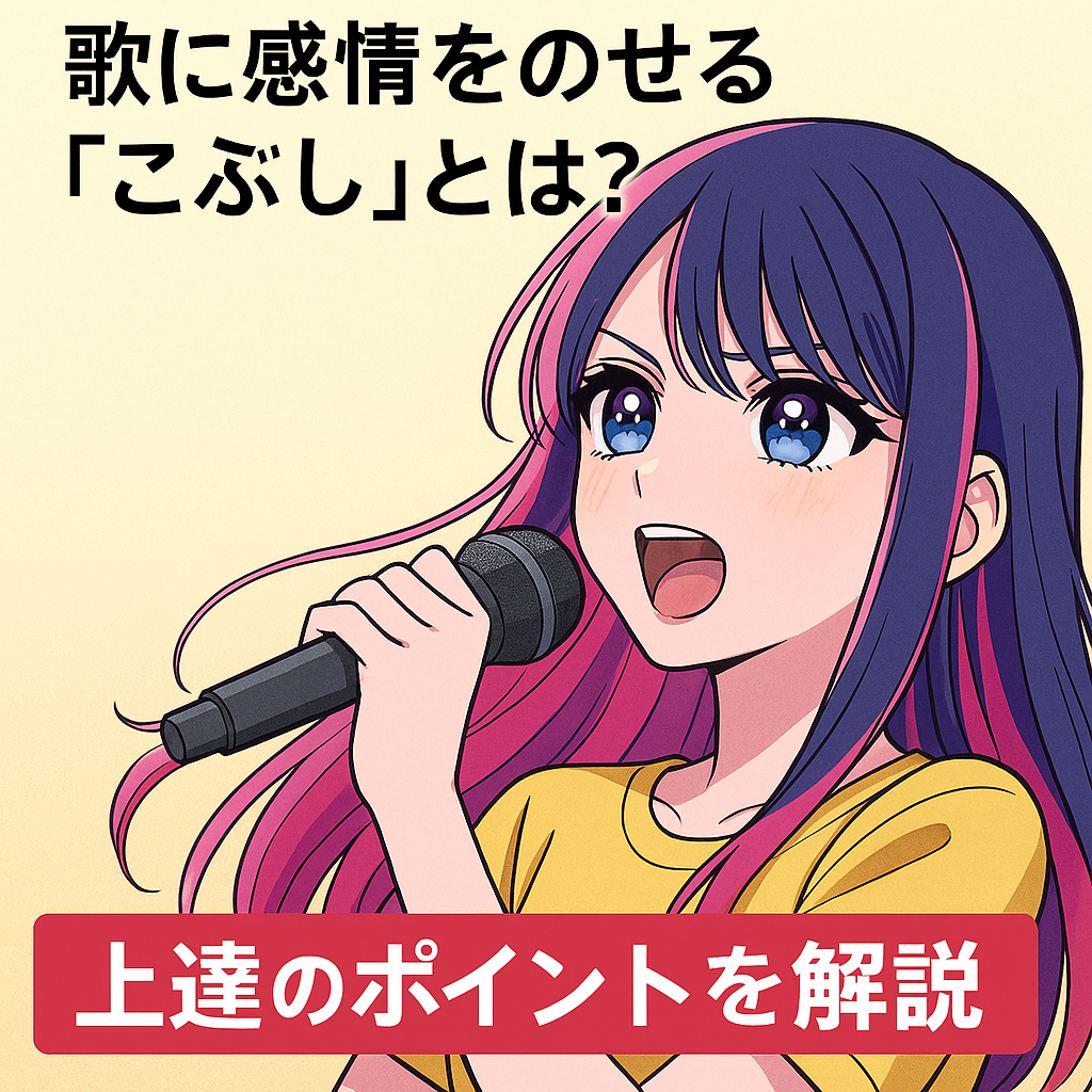 歌に感情をのせる「こぶし」とは？上達のポイントを解説✨