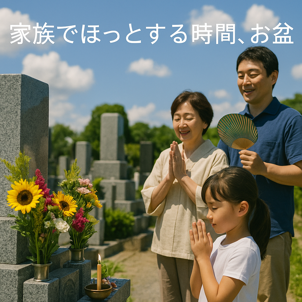 お盆は、いかがお過ごしでしょうか？