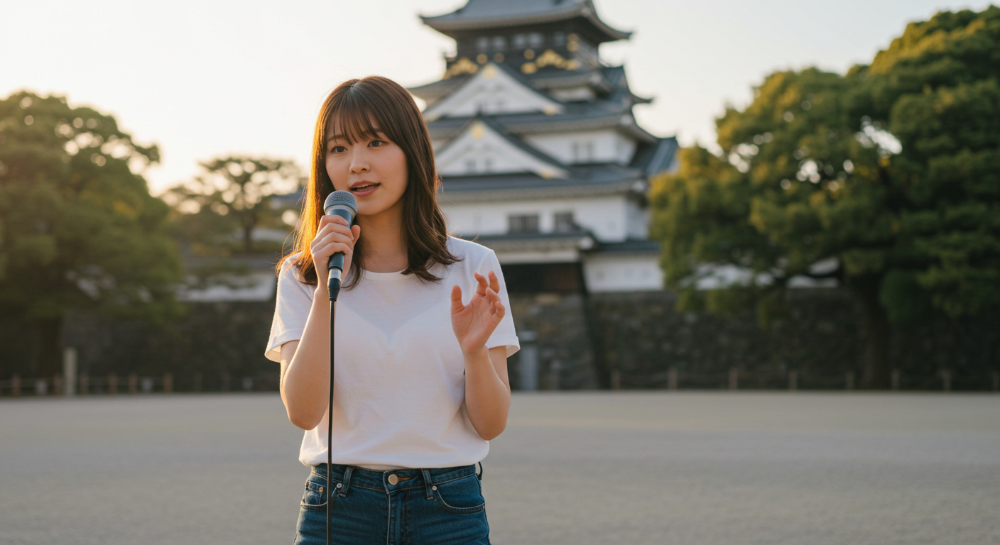 岡山城の石垣みたいにどっしり安定した声をつくる！長時間歌っても疲れない体づくり
