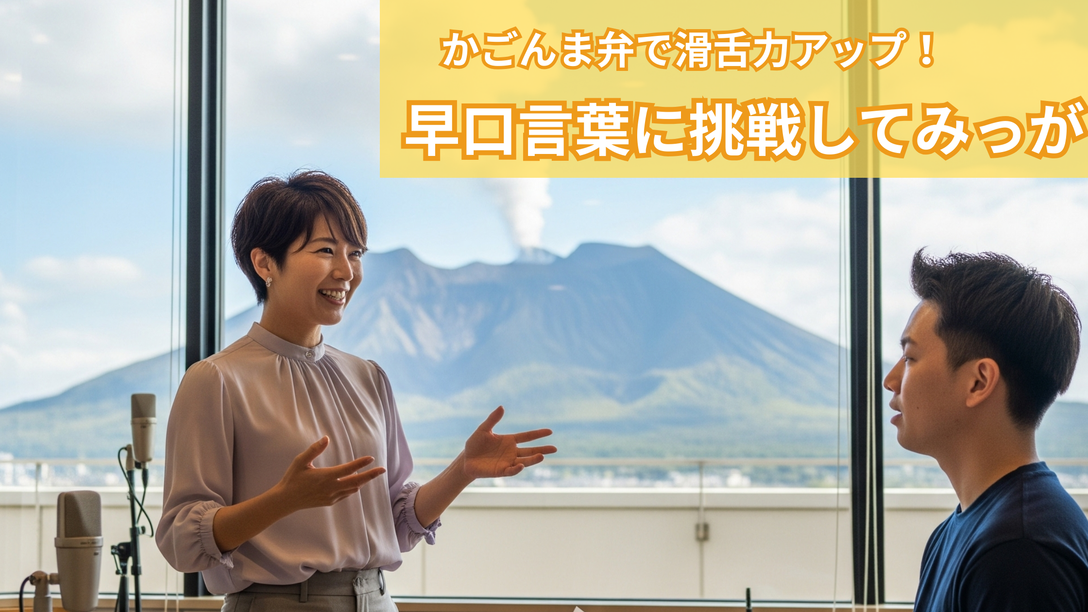 【NAYUTAS鹿児島中央校】かごんま弁で滑舌力アップ！早口言葉に挑戦してみっが🤩