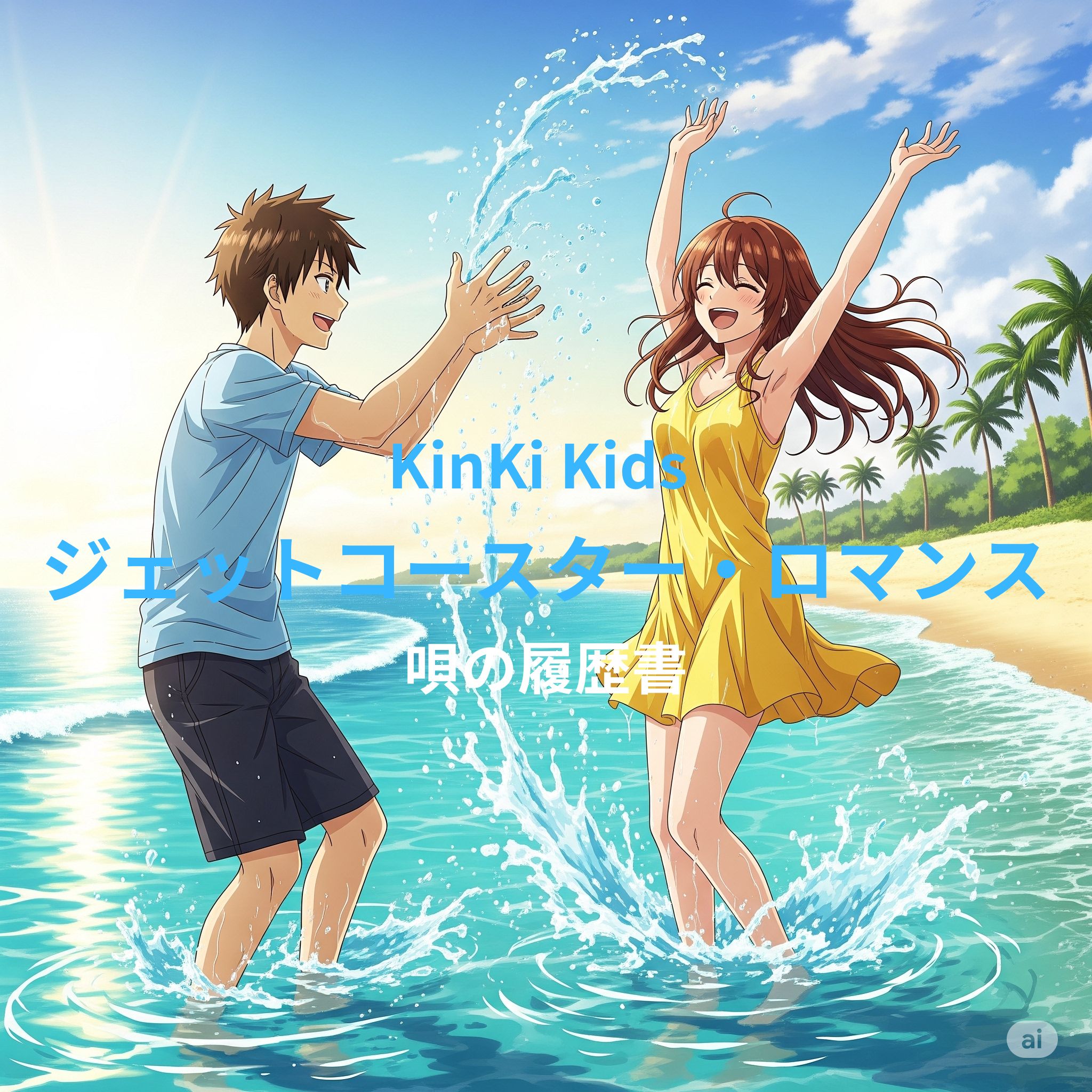 唄の履歴書「ジェットコースター・ロマンス」(KinKi Kids)~ボイトレ・ダンス・ギター無料体験受付中 ナユタス府中校