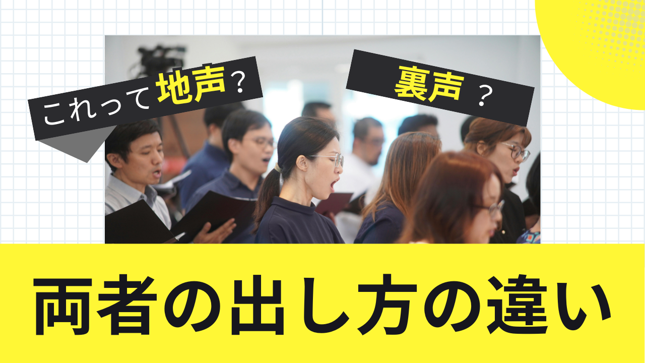 これって地声？裏声？🤔両者の違いについてボイトレの観点から解説！/NAYUTAS川崎校