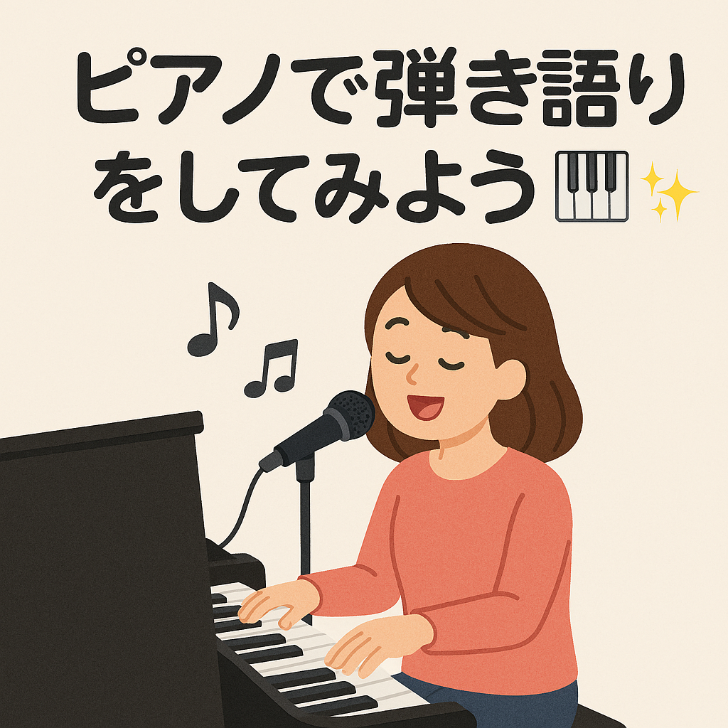 ピアノで弾き語りをしてみよう🎹✨【NAYUTAS大橋校】｜福岡・大橋｜