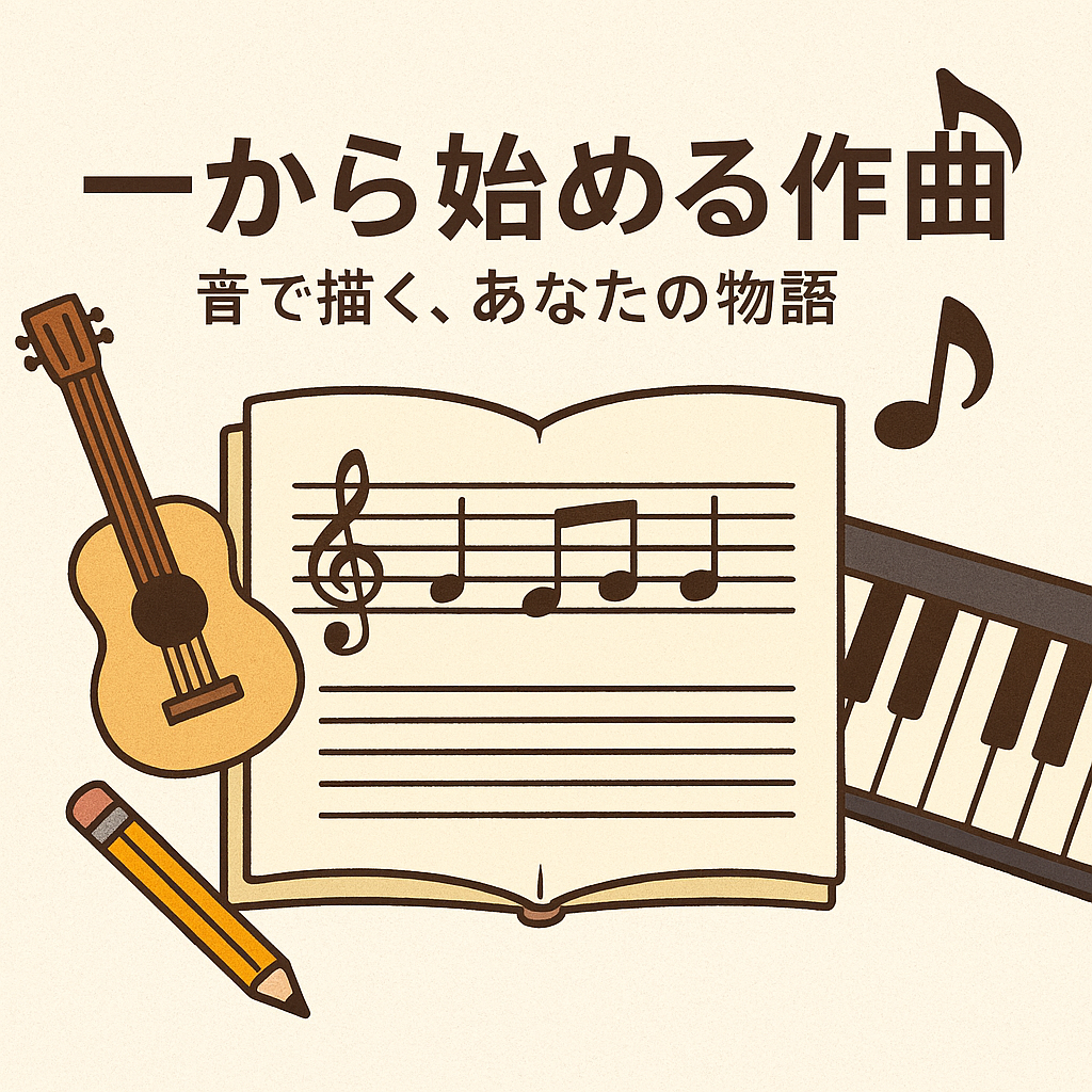 🎼 一から始める作曲：音で描く、あなたの物語