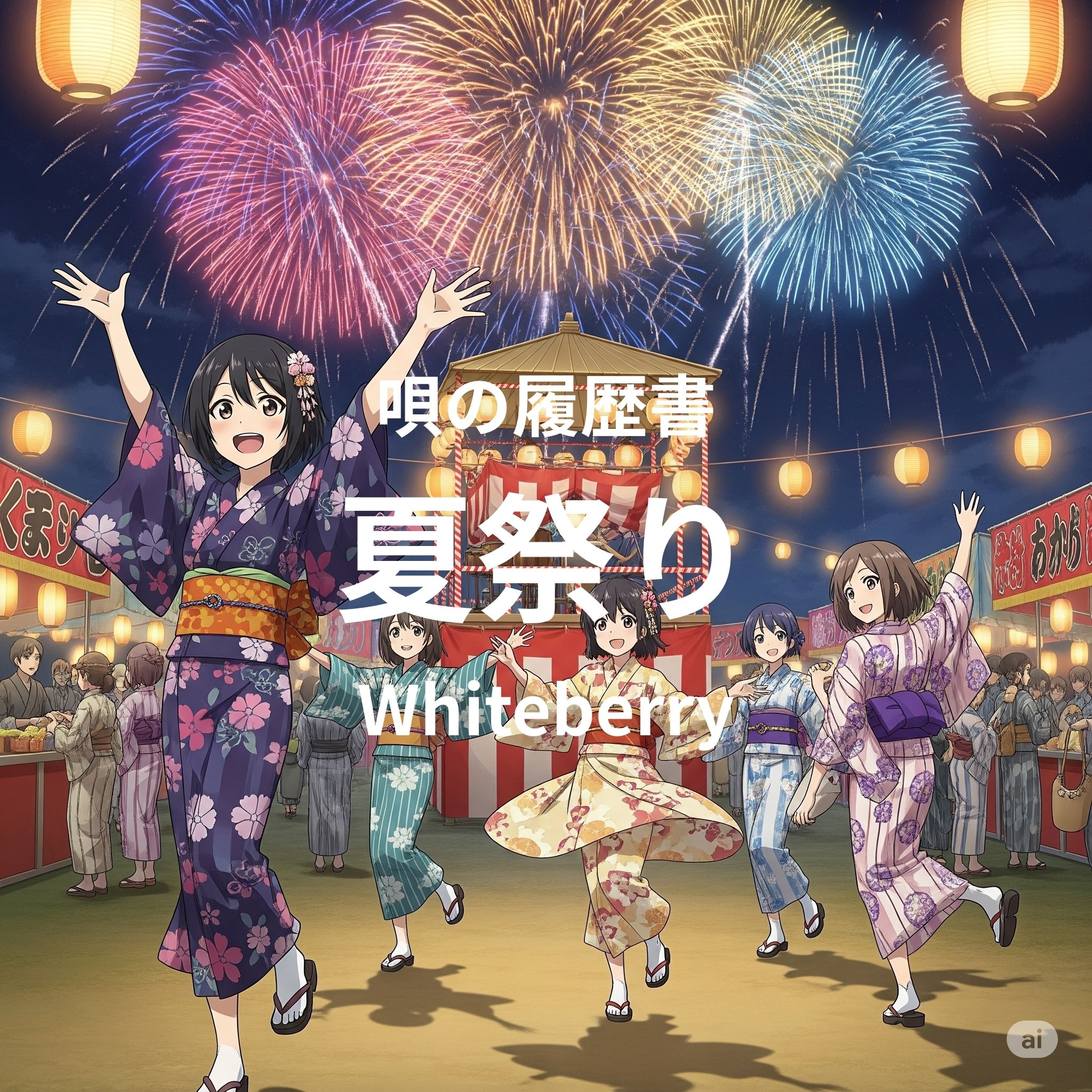 唄の履歴書「夏祭り」（Whiteberry）～ボイトレ・ダンス・ギター無料体験受付中　ナユタス府中校