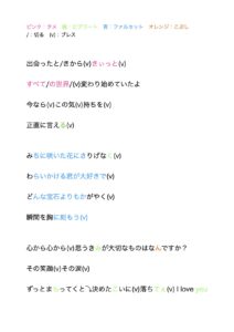 恋におちたら歌唱ポイント