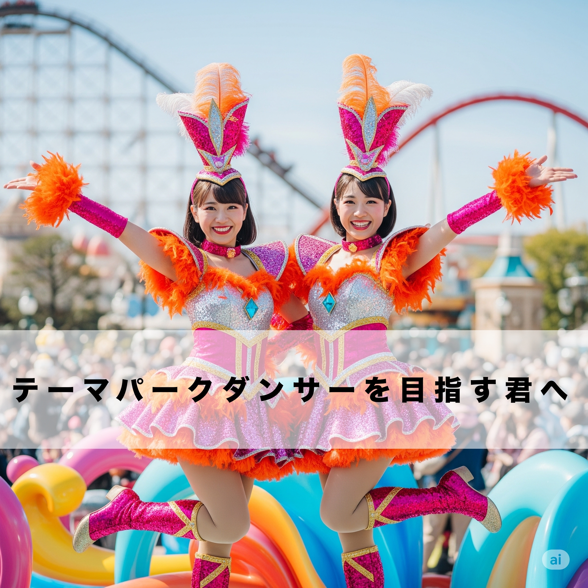 【テーマパークダンサーを目指す君へ】
