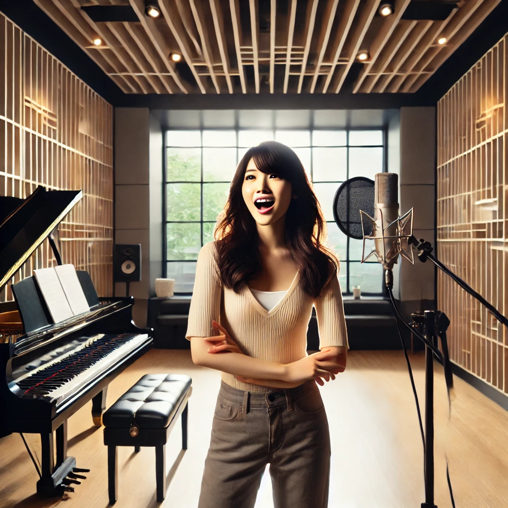 伸びやかな声で歌う方法！腹式呼吸と語尾の工夫で声を響かせよう　[所沢のボイトレ教室]ナユタス所沢校