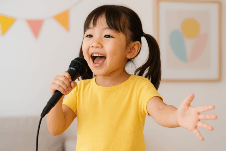 元気な声で自信アップ！キッズのためのボイストレーニング