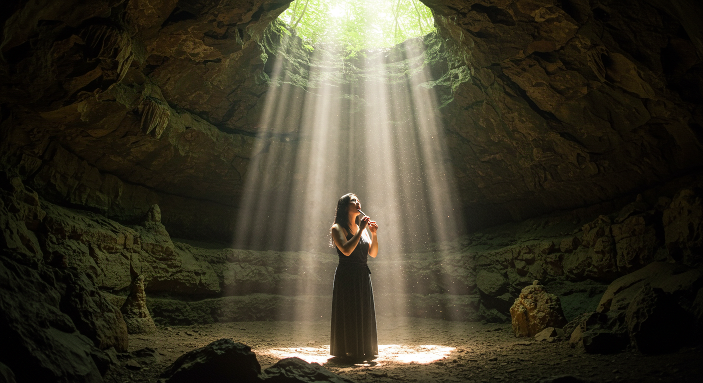 新見の鍾乳洞のように響き渡るロングトーン練習法