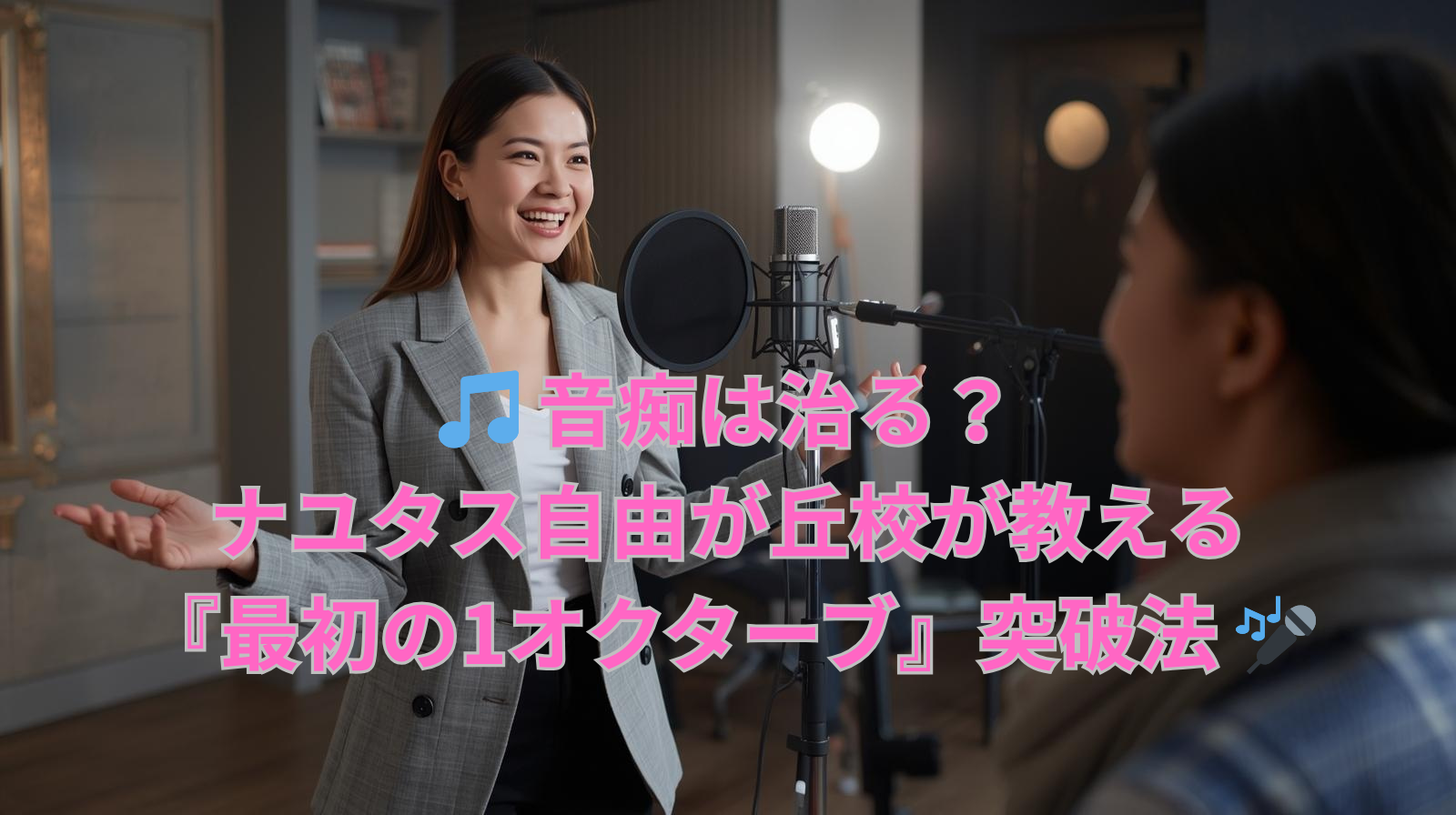 🎵 音痴は治る？ナユタス自由が丘校が教える『最初の1オクターブ』突破法 🎤