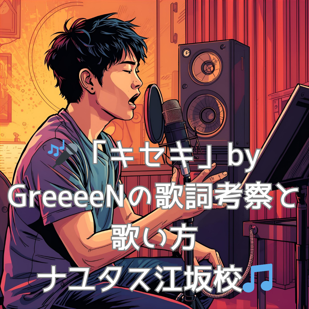 🎤ナユタス江坂校🎵「キセキ」by GreeeeNの歌詞考察と歌い方