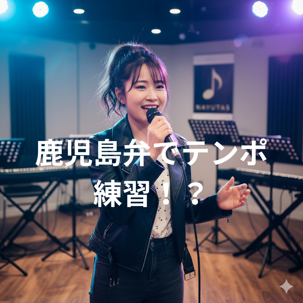 【鹿児島弁でテンポ練習！？🎶】〜ナユタス鹿児島中央校のボイトレ紹介〜