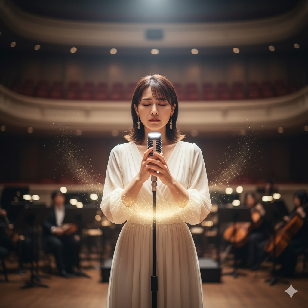 バラードを感情的に歌うための「息のコントロール」法