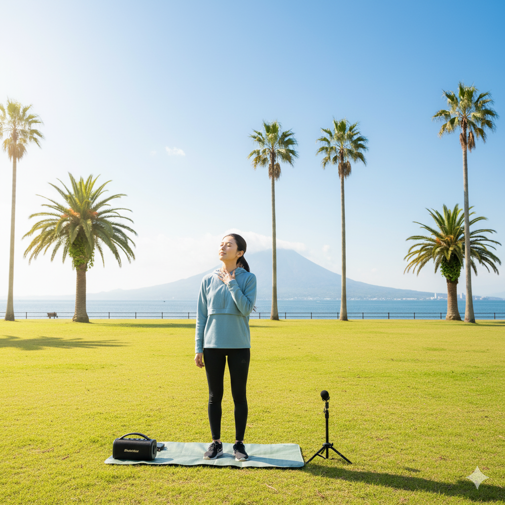 鹿児島でもできる！屋外ボイトレ練習の注意点