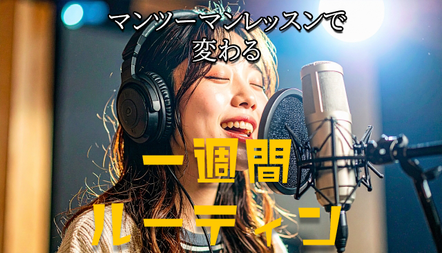 【NAYUTAS鹿児島中央校】🎶 マンツーマンボイストレーニングで変わる！1週間ルーティン実践法