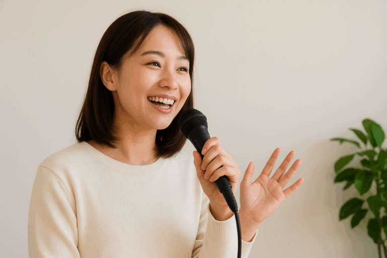 声を磨けば毎日が変わる！日常に役立つボイストレーニング