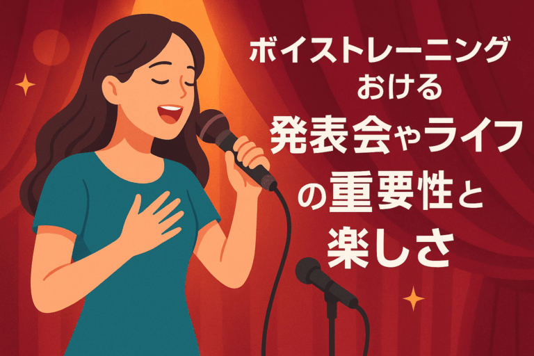 【NAYUTAS西宮北口校】# ボイストレーニングにおける発表会やライブの重要性と楽し