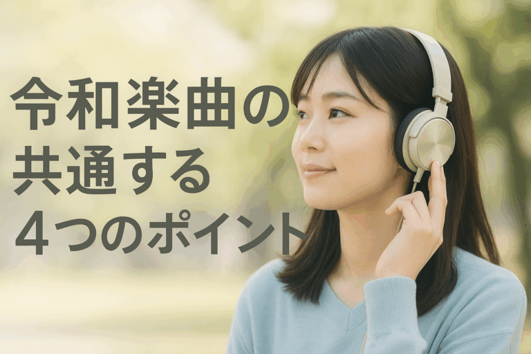 令和ソングの共通点とは？