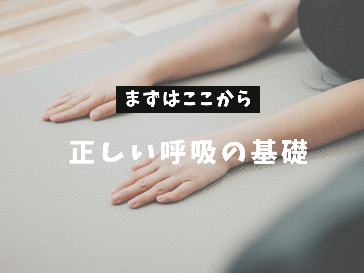 【ボイトレ初心者】まずはここから！正しい呼吸の基礎🎤｜NAYUTAS恵比寿校