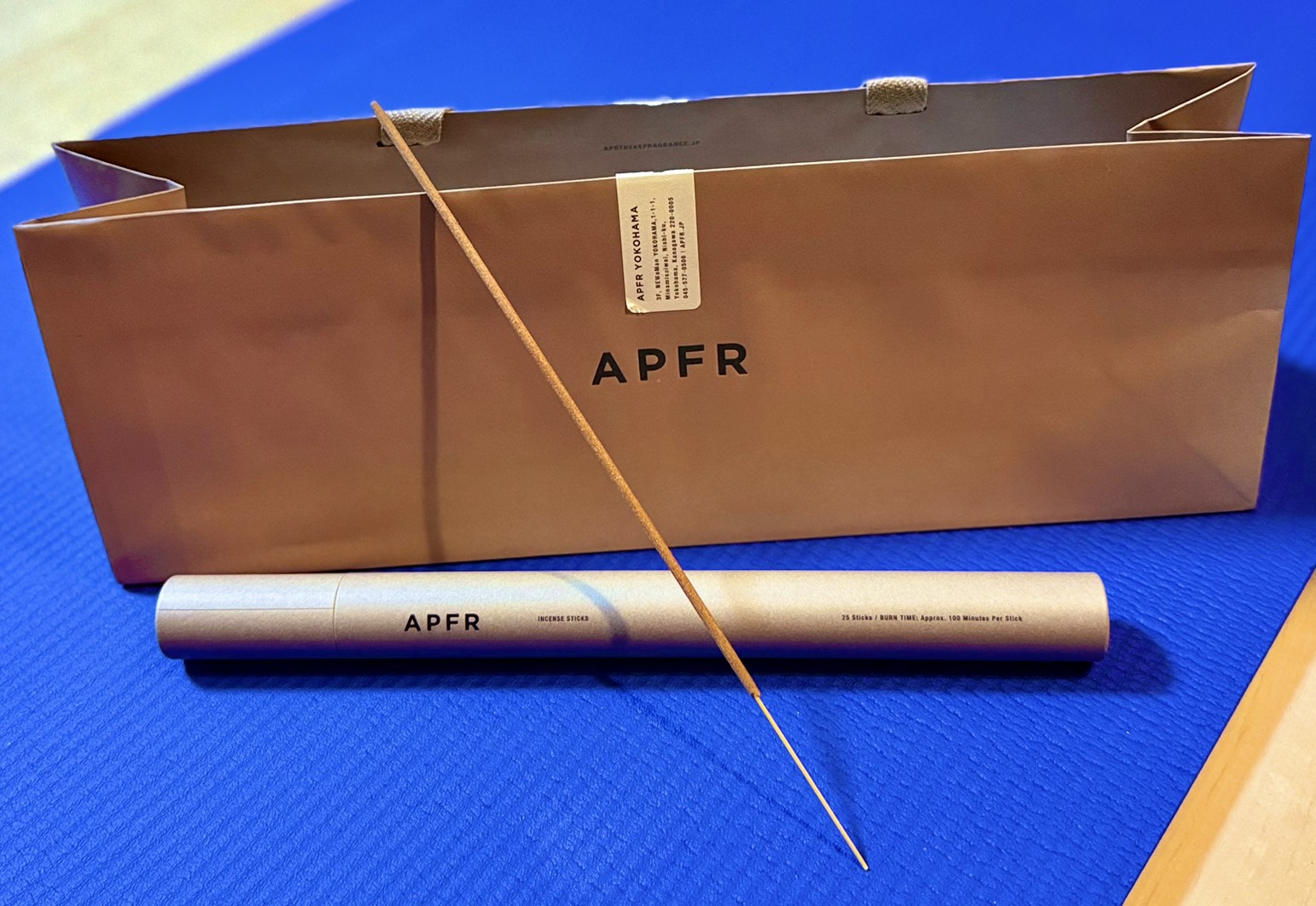 癒しのひとつ、お香。