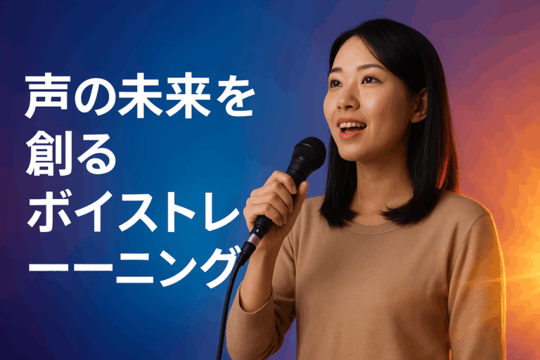 声の未来を創るボイストレーニング 〜テクニックを超えた“自分らしい声”の探求〜