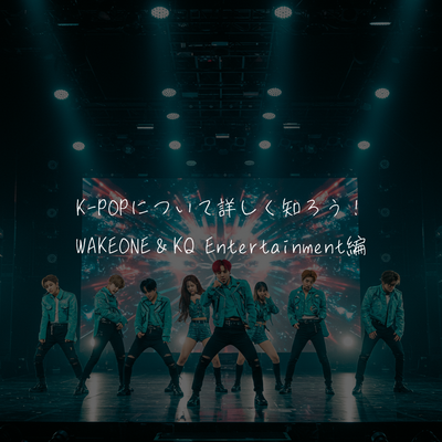 K-POPについて詳しく知ろう！WAKEONE＆KQ Entertainment編