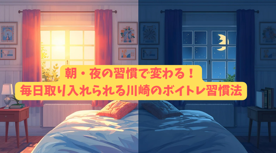 朝・夜の習慣で変わる！毎日取り入れられる川崎のボイトレ習慣法