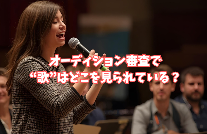 オーディション審査で“歌”はどこを見られている？審査員が評価するポイントとは