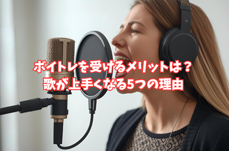 ボイトレを受けるメリットは？歌が上手くなる5つの理由