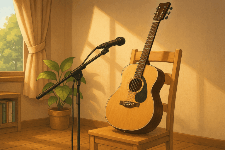 🎸アコギ弾き語りを始めたい初心者必見！弾き語りも教えるボイトレスクールで本当に早く上達できる？徹底解説🎤