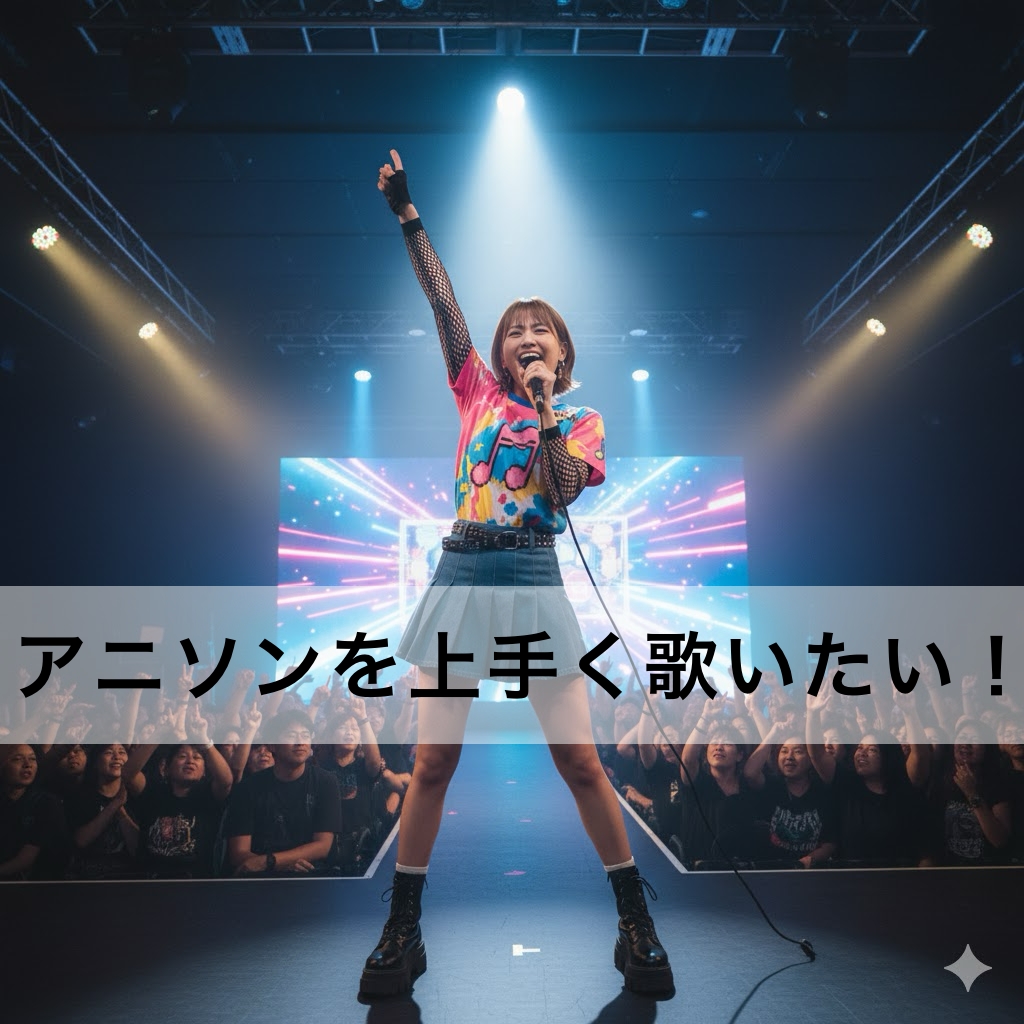 【アニソンを上手く歌いたい！】アニソンボイトレ術
