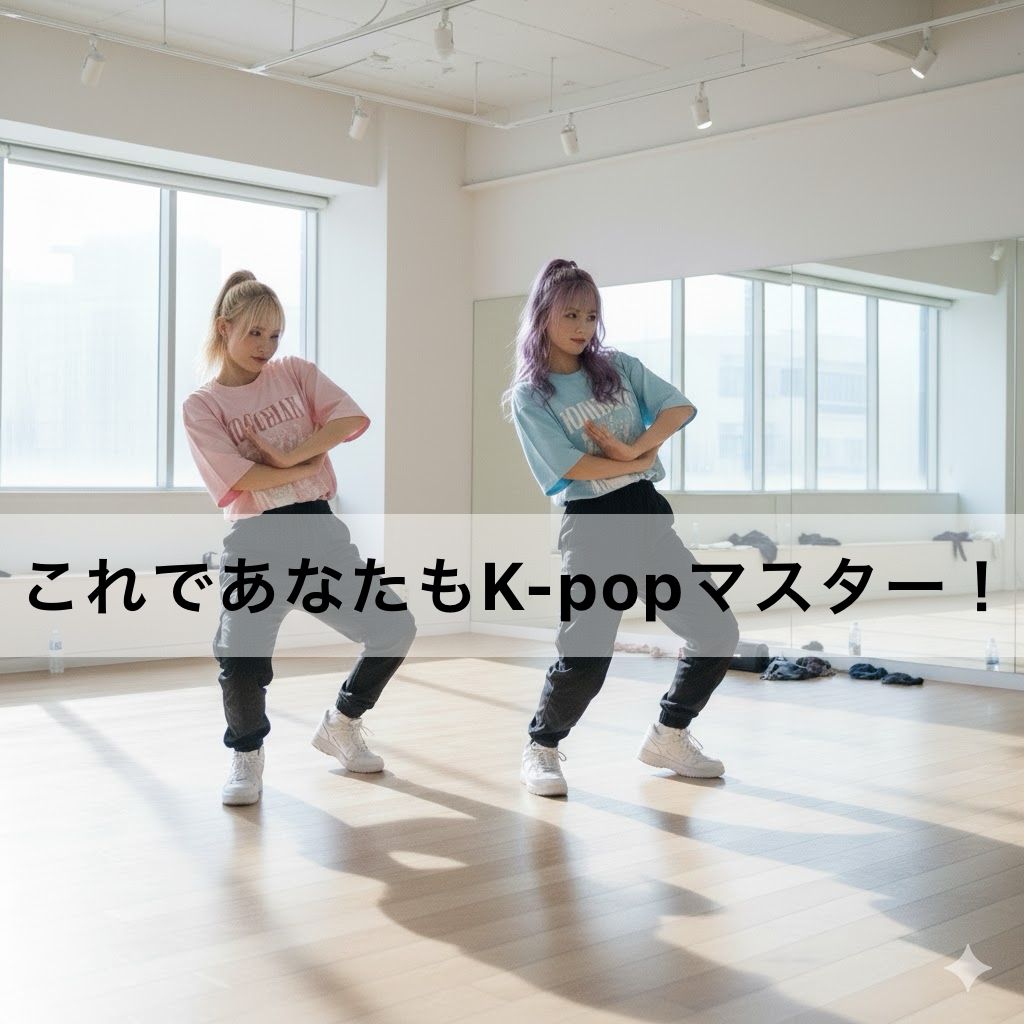 【K-POPマスター】K-popダンスが上手くなる5つのコツ】