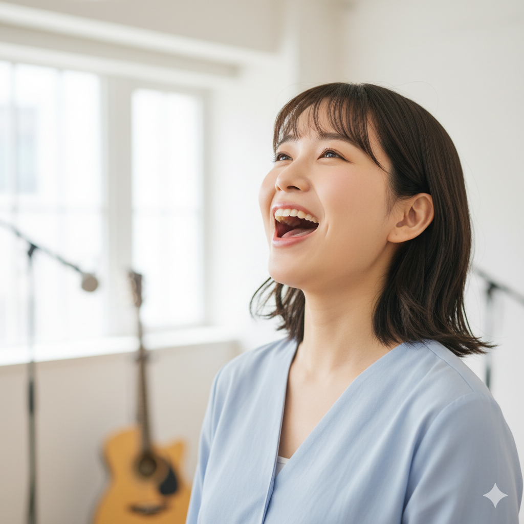 「喉が開く」ってどういうこと？実感できるトレーニング法🎤