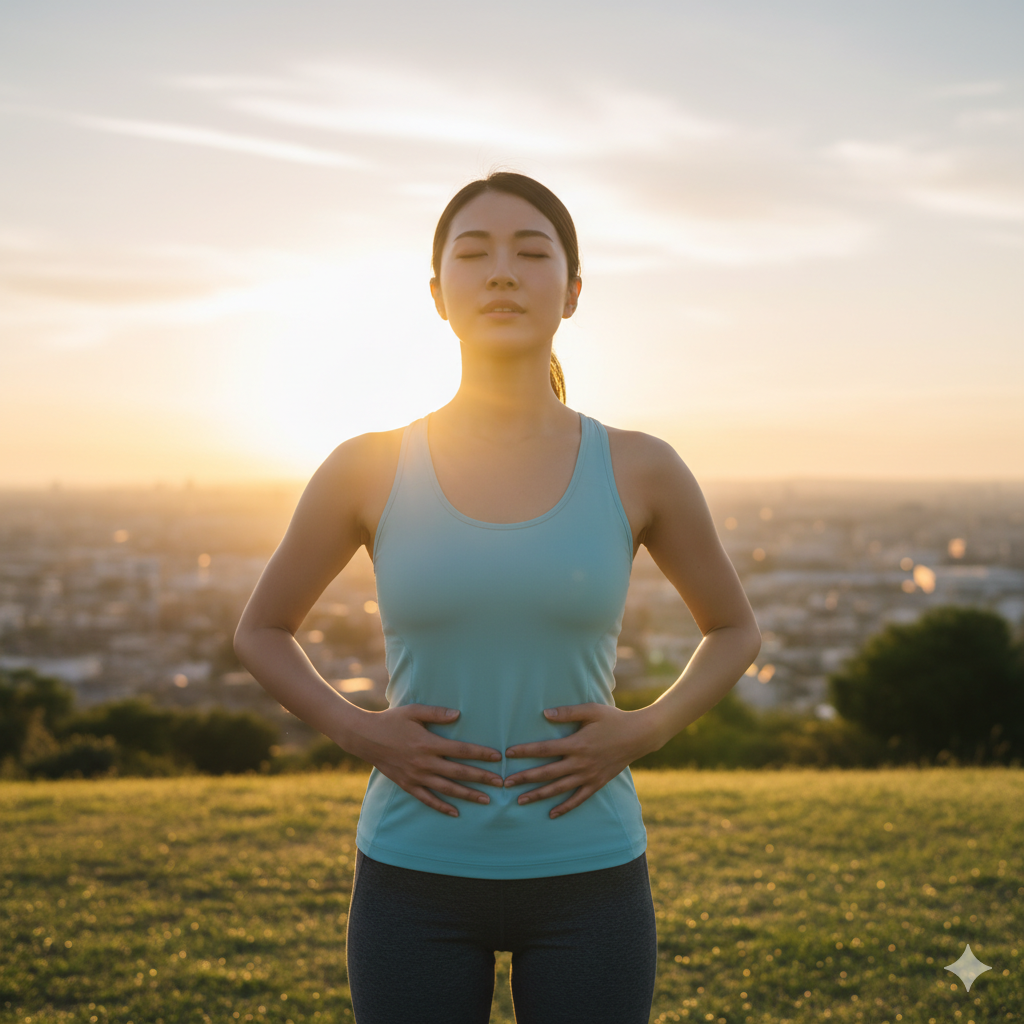 腹式呼吸で声にパワーを与えるコツ