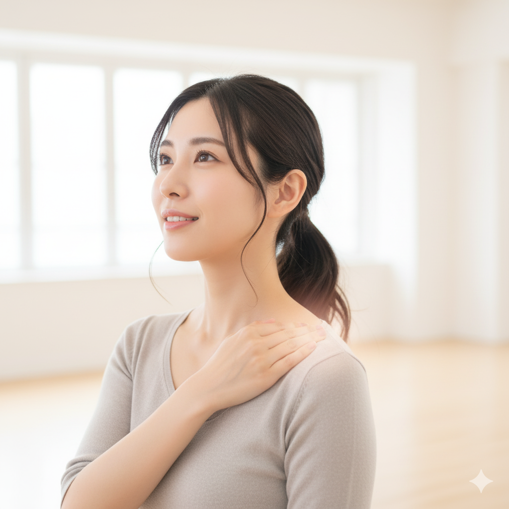 滑舌悪化の原因は「肩こり」！？