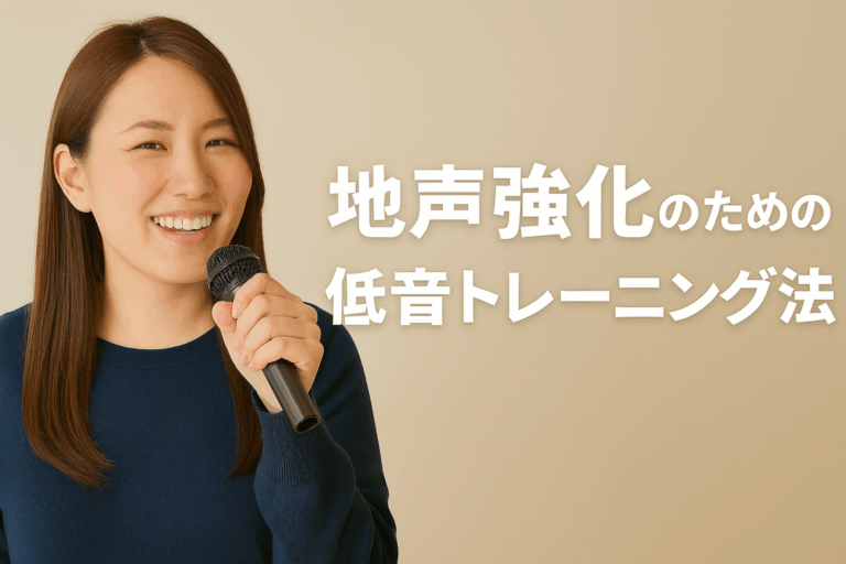 地声強化のための低音トレーニング法！【NAYUATS高田馬場校】