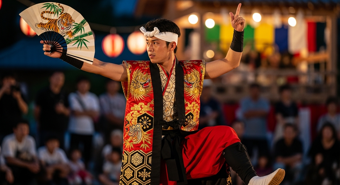 お祭り男になる！うらじゃ踊りで体幹と表現力を鍛える
