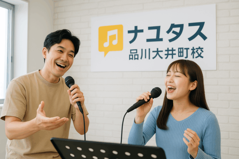「声ってこんなに変わるの!? “歌うのが楽しくなる”体験をしよう｜ナユタス品川大井町校」