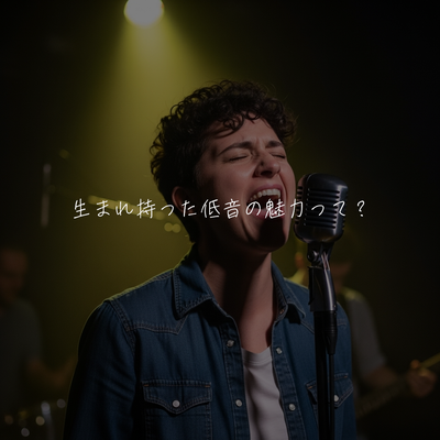 生まれ持った低音の魅力って？