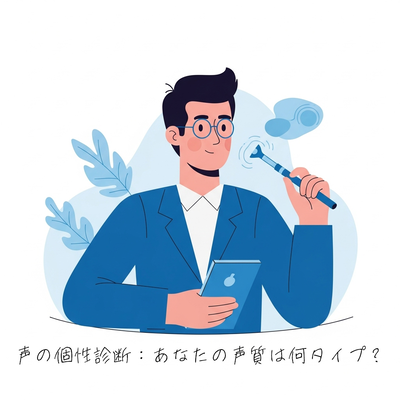 声の個性診断：あなたの声質は何タイプ？