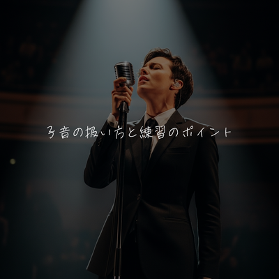 子音の扱い方と練習のポイント！
