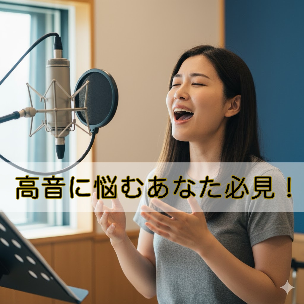 【高音に悩むあなた必見！】ハイトーンを「楽に」出すための3つの最強テクニック