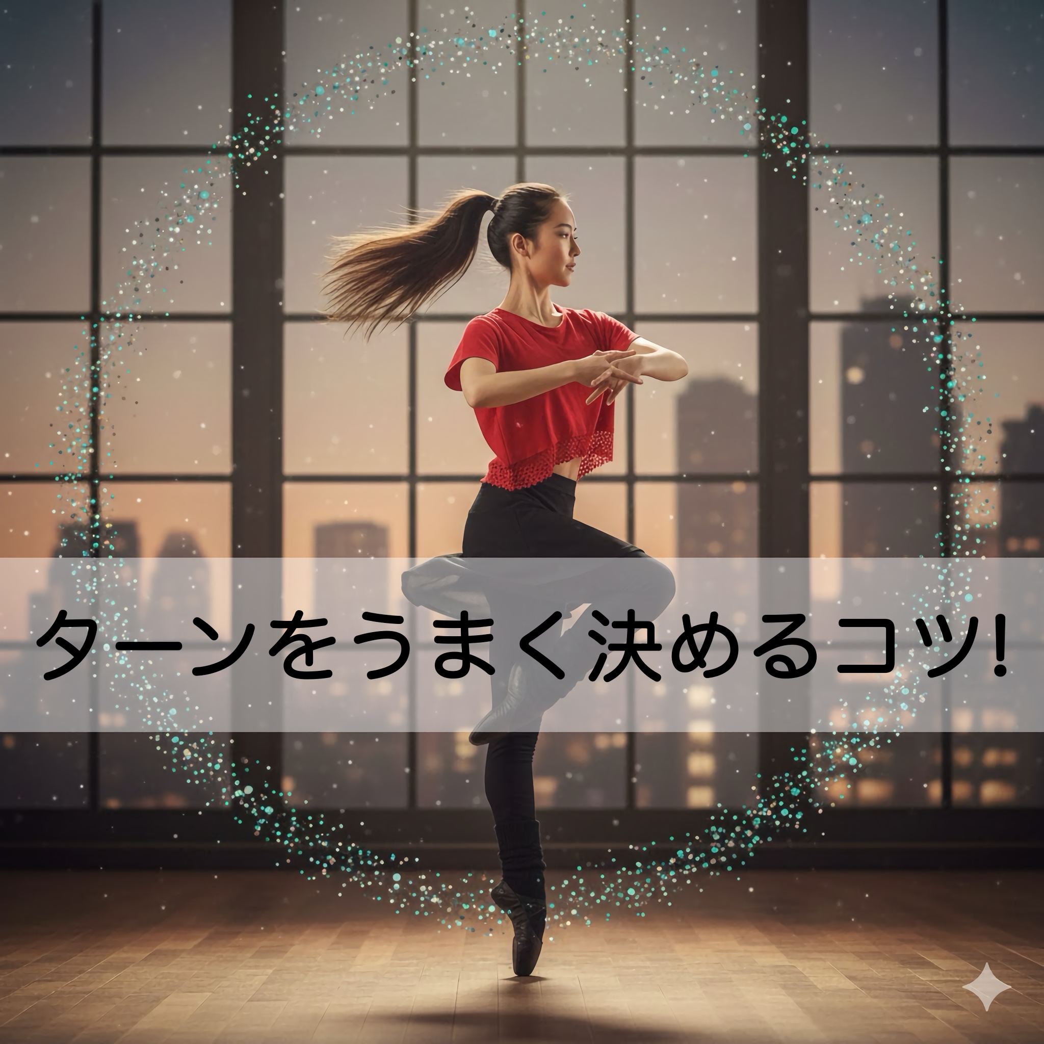 【ダンス基礎講座！】ターンを綺麗に決める3つのコツ！