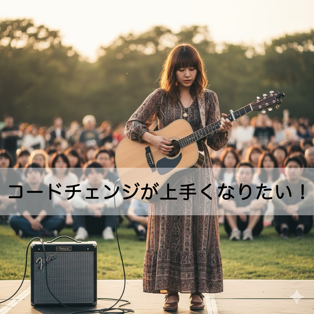 コードチェンジをスムーズにする4つの練習法【蒲田ギター基礎講座】🎸