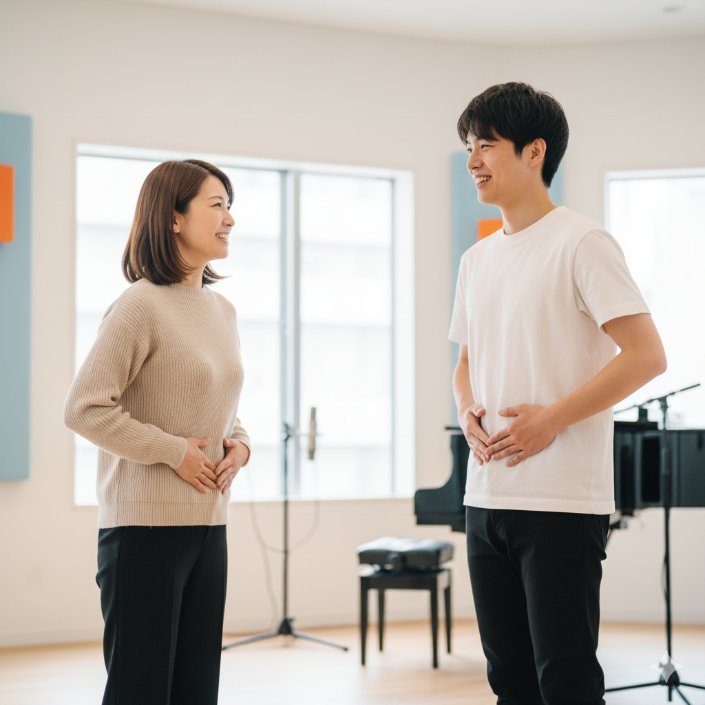 【NAYUTAS鹿児島中央校】🧍‍♀️“立ち方”で声量が変わる？正しい体の軸を作る方法